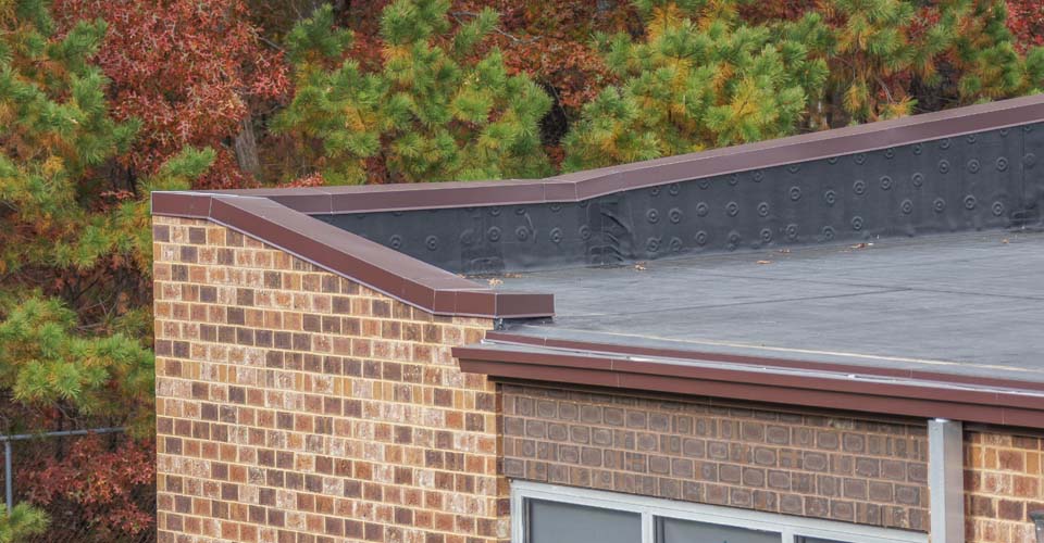 aluminum box gutters, coping